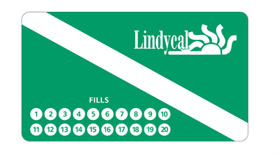 Tank Fill Cards - Green-White Tank Fill Cards - Green-White